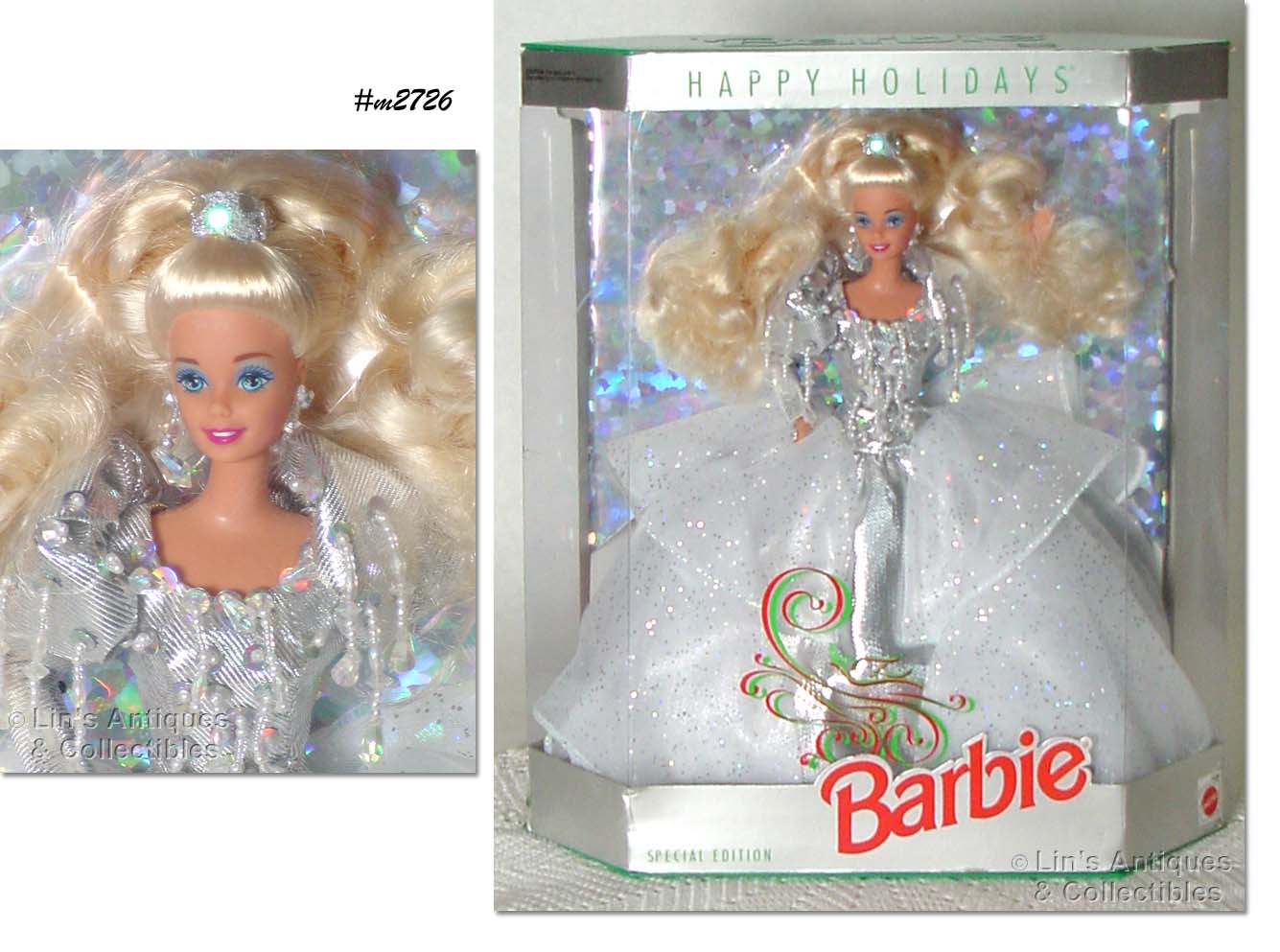 1989 special edition holiday barbie